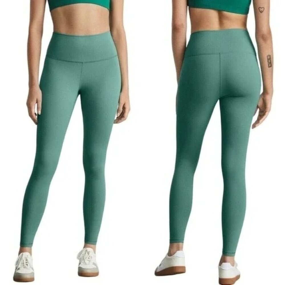 Everlane The Perform 24/7 High Rise Ankle Leggings in Green size S Small